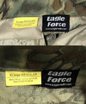 新品未使用 Eagle Force 迷彩服 戦闘服XL上下セット陸上自衛隊自衛隊_画像3