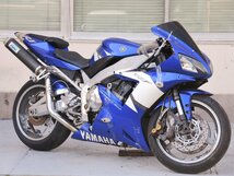 0【評価B】 YZF-R1 JYARN10 5PW 純正 エンジン サイド ポイント カバー 始動動画有 N508E-003***_画像4