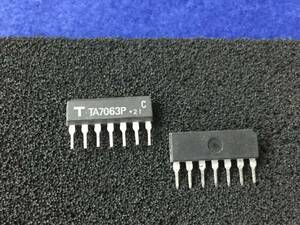 TA7063P【即決即送】東芝 IC オーディオ プリアンプ 2020P [254PbK/291045M] Toshiba IC Audio Pre-amplifier 2個セット 