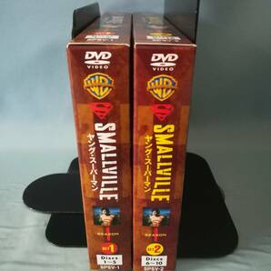 【DVD】ヤング・スーパーマン SMALLVILLE 全2巻10枚組 2001年～ 収納ケース付きの画像3