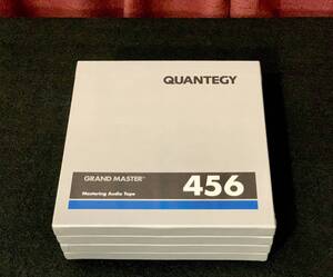  new goods unopened ( QUANTEGY / AMPEX )456 open reel tape X 4ps.@OPEN REEL RECORDER STUDER TAPE deck multitrack recorder 