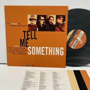 LP / VAN MORRISON GEORGIE FAME MOSE ALLISON BEN SIDRAN Tell Me Something 1996 EU VERVE 533203-1