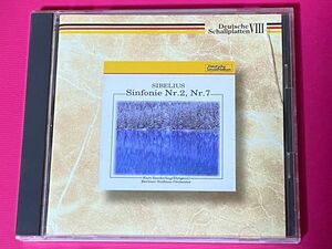シベリウス:交響曲第2番・第7番 ザンデルリンク/ベルリンso.