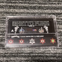 新品未開封 D.L【GHETTO FUNK VOL.3】カセットテープ DJ BOBO JAMES/Devlarge/Buddha Brand_画像2