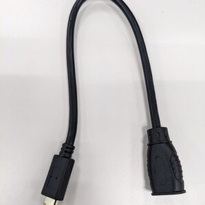 MicroHDMI to HDMI変換ケーブル