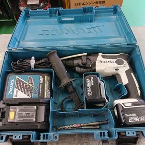 【中古現状品】Makita マキタ HR164DRMXW 14.4V 充電式ハンマドリル