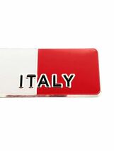 E 黒 イタリア 国旗 ステッカー バルブキャップ エンブレム アルファロメオ ALFA ROMEO 147 155 14C ステルヴィオ ミト_画像2
