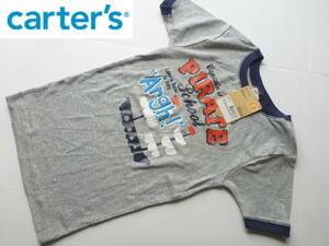 新品 carter's カーターズ ★グレー　半袖　Tシャツ　7　120相当