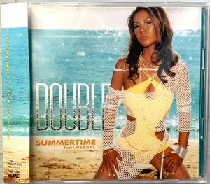 ◆2枚組CD+DVDシングルCD◆Double 「SUMMERTIME feat.VERBAL」※帯付き