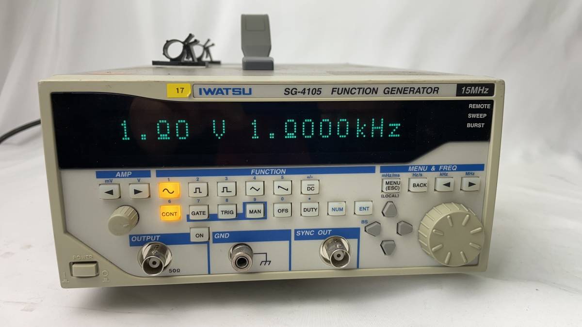 ヤフオク! -ファンクション ジェネレータ(測定器)の中古品・新品・未 ...