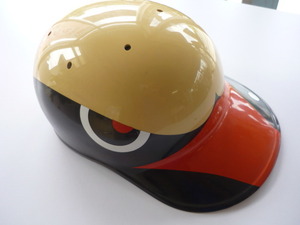  Fukuoka large e-* Hawk s[ Gatchaman helmet ]FUKUOKA Daiei Hawks lamp . approval settled | at that time thing * retro 