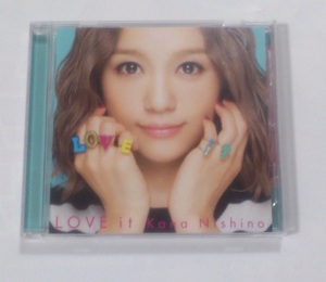 西野カナ CD アルバム LOVE it 通常盤 ★即決★ ＋おまけ 清水翔太 Superfly LGYankees DOBERMAN 等