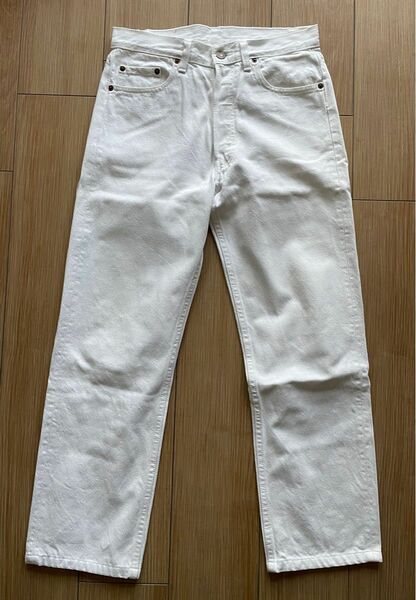 80'S LEVI'S501ホワイトデニム リーバイス501 ビームス ユニクロ ユナイテッドアローズ シップス レショップUSA