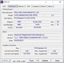 msi X470 GAMING PRO X470 AM4 DDR4 USB3.1 SATA6Gb/s ゲーミングマザーボード_画像5