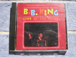 CD　ブルース名盤　BBキング　LIVE AT THE REGAL　輸入盤・中古品　BBKING