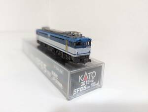 動作確認済み　箱付 希少 ＫATO　733 3019-6 EF65 1000 前期型 JR貨物色 Ｎゲージ 鉄道模型 カトー