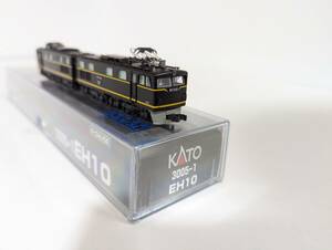 動作確認済み　箱付 希少 ＫATO　743 ＥＨ１０形電気機関車３００５－１ Ｎゲージ 鉄道模型 カトー