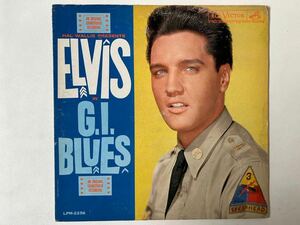 ELVIS PRESLEY G.I. BLUES US оригинал запись LPM-2256 1960 год продажа America оригинал не просмотр осмотр блокировка n roll контри-рок L vi s