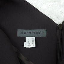 G374*ALBERTA FERRETTI アルベルタフェレッティ☆Aライン☆ノースリーブ☆ドレス☆☆ロング☆ワンピース☆グレー_画像5