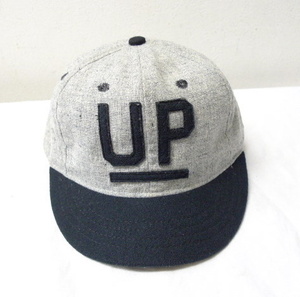 ◆UNIVERSAL PRODUCT×エベッツフィールド UP ウール キャップ CAP サイズ 7 3/8 ユニバーサルプロダクツ