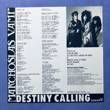 傷なし美盤 レア盤 マルコシアス・バンプ Marchosias Vamp 1988年 LPレコード デスティニー・コーリング Destiny Calling J-Rock イカ天_画像6
