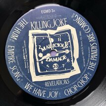 傷なし美盤 キリング・ジョーク Killing Joke 1982年 LPレコード Revelations Revelations 米国盤 Rock Post Punk New Wave_画像8