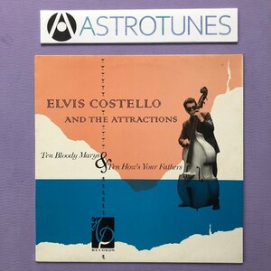 1984年 英国オリジナルリリース盤 Elvis Costello & The Attractions LPレコード Ten Bloody Marys & Ten How's Your Fathers :Mick Jones