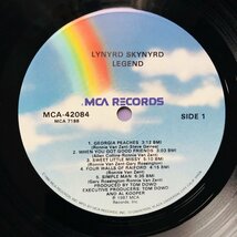 傷なし美盤 美ジャケ 激レア 1987年米国オリジナルリリース盤 レイナード・スキナード Lynyrd Skynyrd LPレコード Legend : Ronnie VanZant_画像7