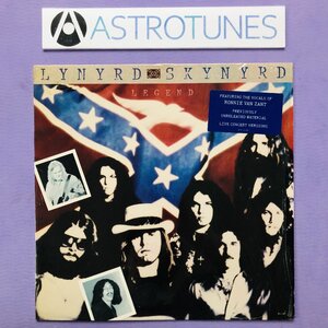 傷なし美盤 美ジャケ 激レア 1987年米国オリジナルリリース盤 レイナード・スキナード Lynyrd Skynyrd LPレコード Legend : Ronnie VanZant