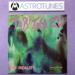 激レア タビサ・ズー Tabitha Zu 1992年 12EPレコード On Reality On Reality 英国盤 オリジナルリリース盤 UK Post Punk Indies Rock