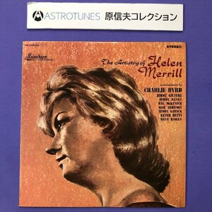 原信夫Collection 良盤 ヘレン・メリル Helen Merrill 1965年 LPレコード The Artistry Of Helen Merrill 国内盤 ペラジャケ Charlie Byrd