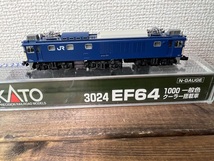 KATO 3024-3 EF64 1000 一般色 JR貨物クーラー搭載車 ケース傷有_画像2