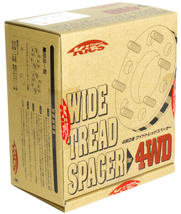 (送料無料) (新品) (KYO-EI) (品番:6325W1) (厚さ:25mm) (WIDE TREAD SPACER 4WD) (M12 x P1.5 6-139.7) (ワイドトレッドスペーサー)