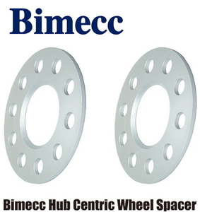 送料無料 新品 KYO-EI (品番:SP5 5112M) Bimecc Hub Centric Wheel Spacer (ハブ無) (5mm) 2枚(1組) Audi A4 / A5 / S5 MY' 08 (5H PCD112)