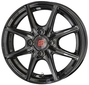 [業販限定販売] 冬用 4本セット 新品 SEIN EK (BLACK) 14インチ 5.5J+43 ヨコハマ iG60 165/70R14 bB/パッソ/ノート/デミオ