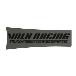 送料無料 RAYS メンテナンス メタルブラック プレスドダブルブラック 19インチ VOLK RACING TE37SL リペアスポークステッカー 1枚 No.10