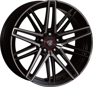 納期注意 業販品 直送品 CRIMSON CLUBLINEA CASSANO FF 20インチ 8.5J+35 5-114.3 73φ BLACK/POLISH ホイール 4本 [個人名での注文不可]