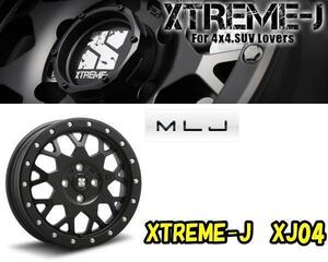 特価品 14インチ XTREME-J XJ04 ムーブ/タント/キャスト/N-BOX/N-ONE/N-WGN/ワゴンR/ハスラー/アルト [4本セット] [サテンブラック] [MLJ]