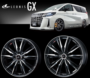 [業販限定販売] [新品] [18インチ] [LEONIS GX] [5-100] [225/50R18] [インプレッサXV] [レオニス] [PBMC] [weds]