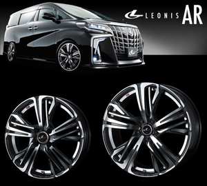 [業販限定販売] [新品] [19インチ] [LEONIS AR] [8J+50] [235/35R19] [セダン/ミニバン/SUV/RV] [4本SET] [レオニス] [PBMC] [weds]