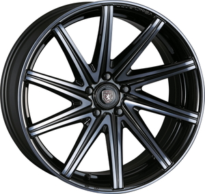 納期注意 業販品 直送品 CRIMSON CLUBLINEA ROSSI FF 20インチ 8.5J+43 5-114.3 73φ DARK/CLEAR ホイール 4本 [個人名での注文不可]