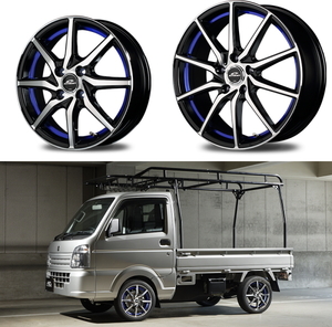 [業販限定販売] [新品] [12インチ] [SCHNEIDER RX810] [TOYO OPEN COUNTRY R/T] [145/80R12 80/78N] [軽トラ/軽バン] [BP/BLUE] [ブルー]