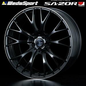 納期注意 [業販品] [直送品] WedsSport SA-20R 19インチ 9.5J+38 5-114.3 METAL-BLACK/F [4本セット] (個人宅)個人名での注文不可