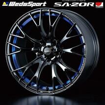 [業販限定販売] [新品] [18インチ] [WedsSport SA-20R] [7.5J+45] [225/45R18] [オデッセイ] [BLCII]_画像1