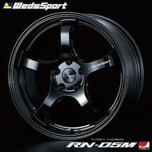 [業販限定販売] 新品 18インチ RN-05M 8.5J+45 5-100 225/45R18 レガシィ 4本セット 軽量 鋳造 [GBK] [ローダウン車用]_画像1