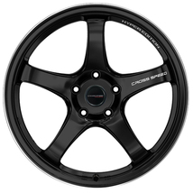 [業販限定販売] [新品] [16インチ] [軽量] [CROSS SPEED HYPER EDITION CR5] (GB) [7J+35 4-100] 195/45R16 コンパクトカー クロススピード_画像2