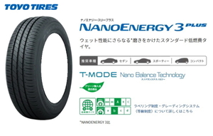 送料無料 業販品 新品 ラジアルタイヤ 1本のみ TOYO NANOENERGY 3 PLUS 195/60R15 夏用 タイヤのみ トーヨー 低燃費タイヤ