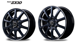 [業販限定販売] [新品] [17インチ] [軽量] [Rapid performance ZX10] [7J+38] [225/65R17] [LEXUS NX/ハリアー] [ラピード] [AD BLUE]