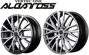 [業販限定販売] [新品] [18インチ] [VERTEC ONE ALBATROSS] [5-100] [215/45R18] [ウィッシュ] [4本] [ヴァーテック] [MID]