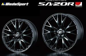 [業販限定販売] 新品 18インチ SA-20R 8.5J+45 5-100 225/40R18 86/BRZ カスタム車用 ローダウン車 4本 軽量 鋳造 [WBC]